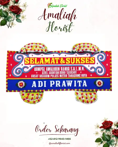 Papan Bunga Ucapan Selamat Ciheulang